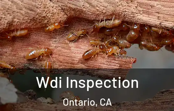  Wdi Inspection Ontario, CA